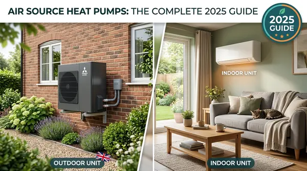 Air source heat pump Surrey installation